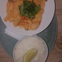 Red curry at Happy Bean in Prague