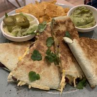 Quesadilla  at Happy Bean in Prague