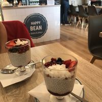 chia puging at Happy Bean in Prague