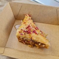 Almond baklava at Jasmine Greens - Kiosk in Umina Beach