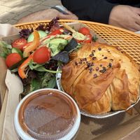 Lentil pie  at Jasmine Greens - Kiosk in Umina Beach