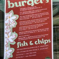 Menu as of Sep 2019 at Jasmine Greens - Kiosk in Umina Beach