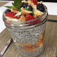 Mueslli de avena, chia y fruta. at Kaban in Mexico City