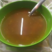 Soup of the day  at Kaban in Mexico City