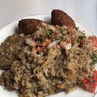 Prato feito!  at Aurora Restaurante Antiespecista in Porto Alegre