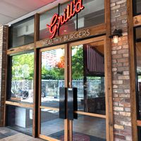 Outside of Westfield Woden near Hoyts at Grill'd in Phillip