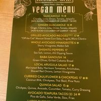   at Avocado Grill in West Palm Beach