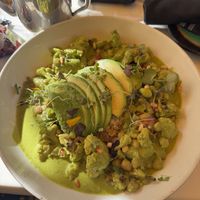 Cauliflower curry  at Avocado Grill in West Palm Beach