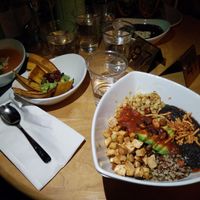 a bowl at Tocaya Modern Mexican in Santa Monica