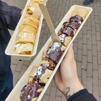  at The Happy Pig Pancake Shop in Amsterdam