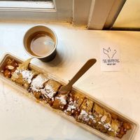   at The Happy Pig Pancake Shop in Amsterdam