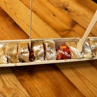   at The Happy Pig Pancake Shop in Amsterdam