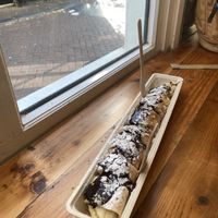 Everybody’s sweetheart pancake   at The Happy Pig Pancake Shop in Amsterdam