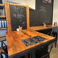   at The Happy Pig Pancake Shop in Amsterdam