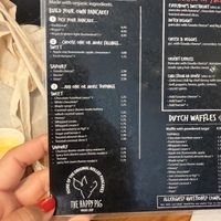   at The Happy Pig Pancake Shop in Amsterdam