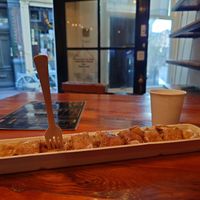  at The Happy Pig Pancake Shop in Amsterdam