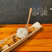 Appel pannenkoeken at The Happy Pig Pancake Shop in Amsterdam