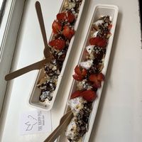 Everybody’s sweetheart  at The Happy Pig Pancake Shop in Amsterdam