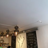 Happy pig at The Happy Pig Pancake Shop in Amsterdam