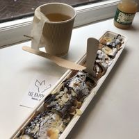 Pancakes at The Happy Pig Pancake Shop in Amsterdam