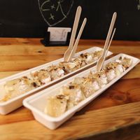 Vegan pancakes  at The Happy Pig Pancake Shop in Amsterdam