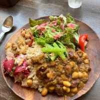 Vegan bean curry at Hareya in Atsugi