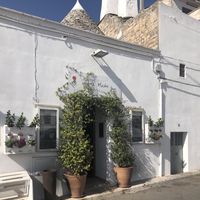 Front of restaurant  at Terra Madre in Alberobello