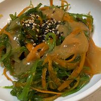 See weed salad  at YO! Sushi in Dartford