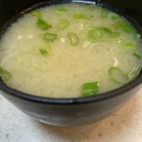 Miso soup, bottomless at YO! Sushi in Dartford
