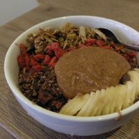 Acai bowl at JuiceBrothers - Haarlemmerplein in Amsterdam