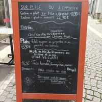 Menu du jour at Zezette & Marcel in Angouleme