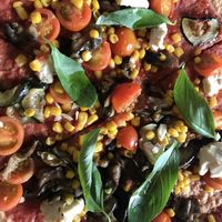 Vegananzza pizza  at Stripped Pizza - Seefeldstrasse in Zurich