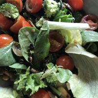 Spring salad at Stripped Pizza - Seefeldstrasse in Zurich