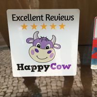 Happy cow was here  at Epoca Porto in Porto