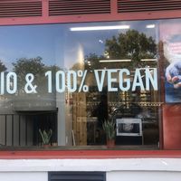 Outside at Naturalia Vegan - Merlin in Paris