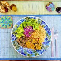 food at Casa Vrinda in Belo Horizonte