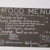  at Darkroom Espresso in Swindon
