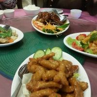 Best mock meats ever ! at Vegie Kitchen in Southbank