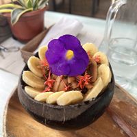 Berry smoothie bowl  at Hayahay Cafe in Mambajao