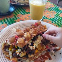 Waffeln... at Hayahay Cafe in Mambajao