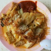 Lontong at Rong Xiang Vegetarian Food 荣祥素食坊 in Central Singapore