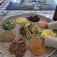 Full Sampler Plater at Axum in Indianapolis