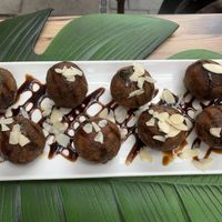 Vegan meatballs  at De Francesco in Gran Canaria