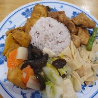 My choice from buffet for 11RM at Zhun San Yen Vegetarian in Kuching