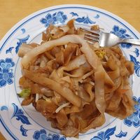 Portion of noodles from buffet for 4 RM at Zhun San Yen Vegetarian in Kuching