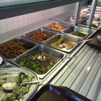 self service  at Zhun San Yen Vegetarian in Kuching