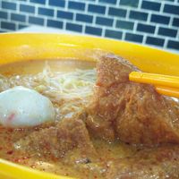 Laska $3.5, a little too dilute for the Laska Base that day at Vegan Paradise - Bedok North in East Singapore