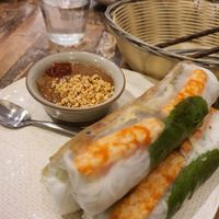 Spring Rolls at Olivia Spring Cafe in Moonee Ponds