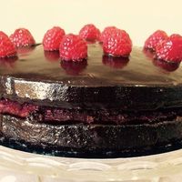 Chocolate cake. at El Tastet De L'abat in Manresa