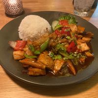 Stir fry tofu at Suvi in Tromsoe
